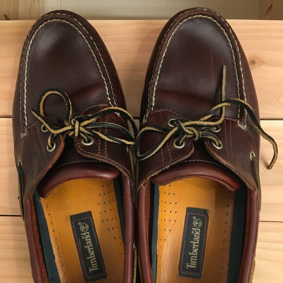 **SOLD on FB••••MINT  Vintage Timberland Classic BOAT SHOES SIZE 11 - Picture 2 of 7